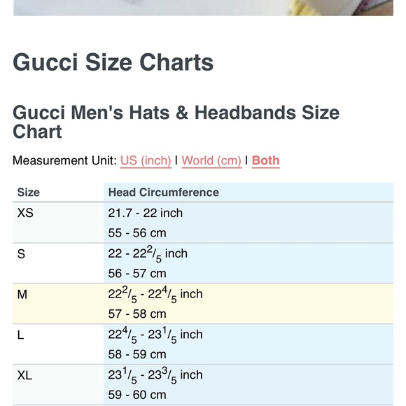 Authentic Gucci bucket hat size large 23 1/5 inches - Picture 9 of 9